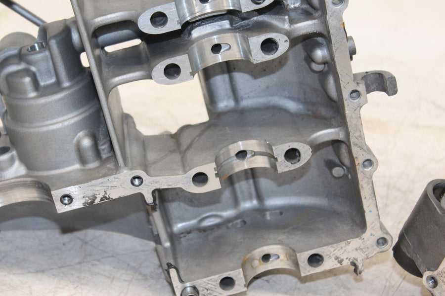 90-93 KAWASAKI NINJA ZX6 ZX600D ENGINE MOTOR CRANKCASE CRANK CASES BLOCK