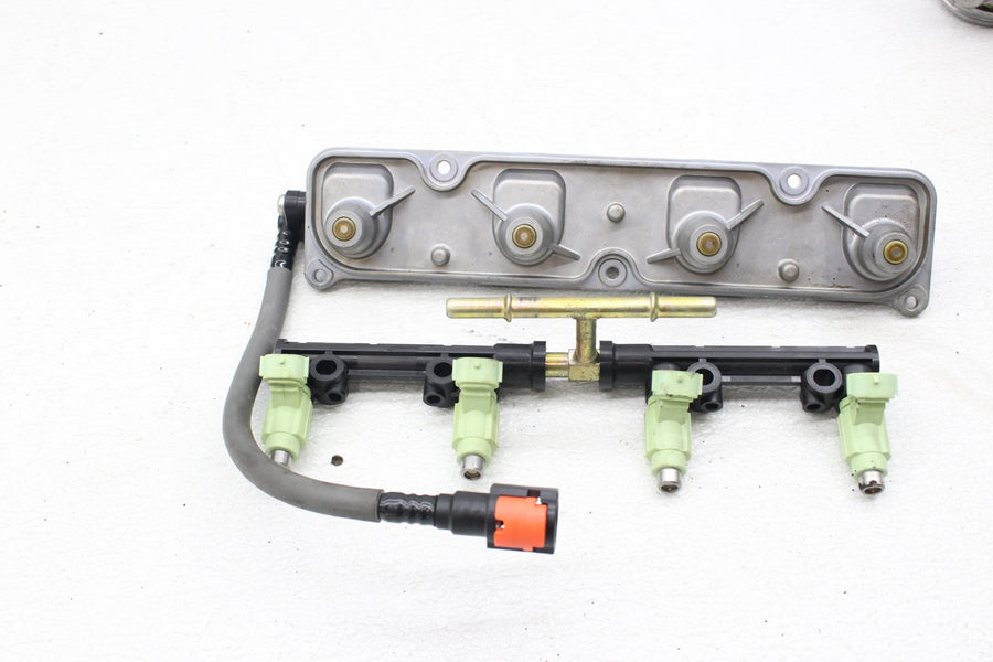 05 06 KAWASAKI NINJA ZX6R MAIN FUEL INJECTORS THROTTLE BODY TPS ACTUATOR SENSOR