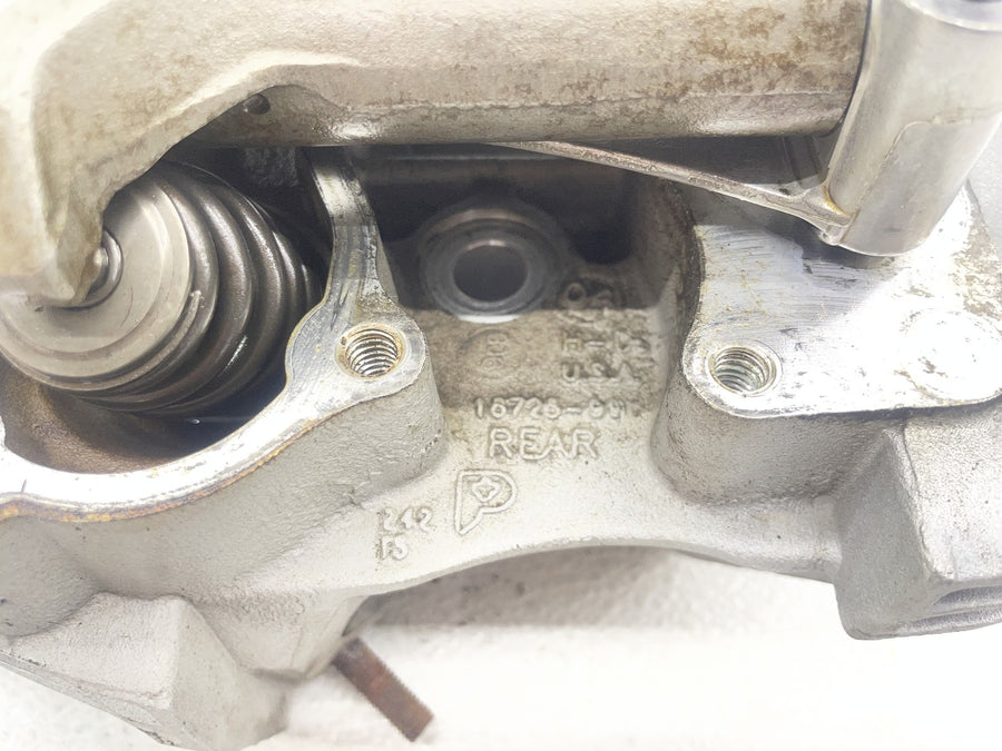 01-06 HARLEY-DAVIDSON SOFTAIL STANDARD FXSTI ENGINE REAR TOP END CYLINDER HEAD