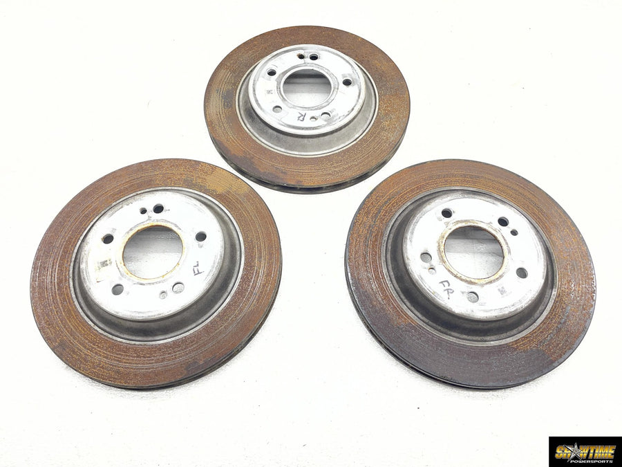 19 POLARIS SLINGSHOT SL FRONT REAR LEFT RIGHT BRAKE ROTORS DISCS SET