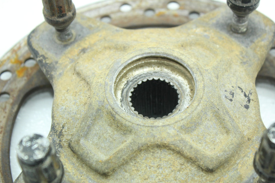 14-15 POLARIS SCRAMBLER 850 FRONT WHEEL RIGHT LEFT HUBS HUB ROTORS SET