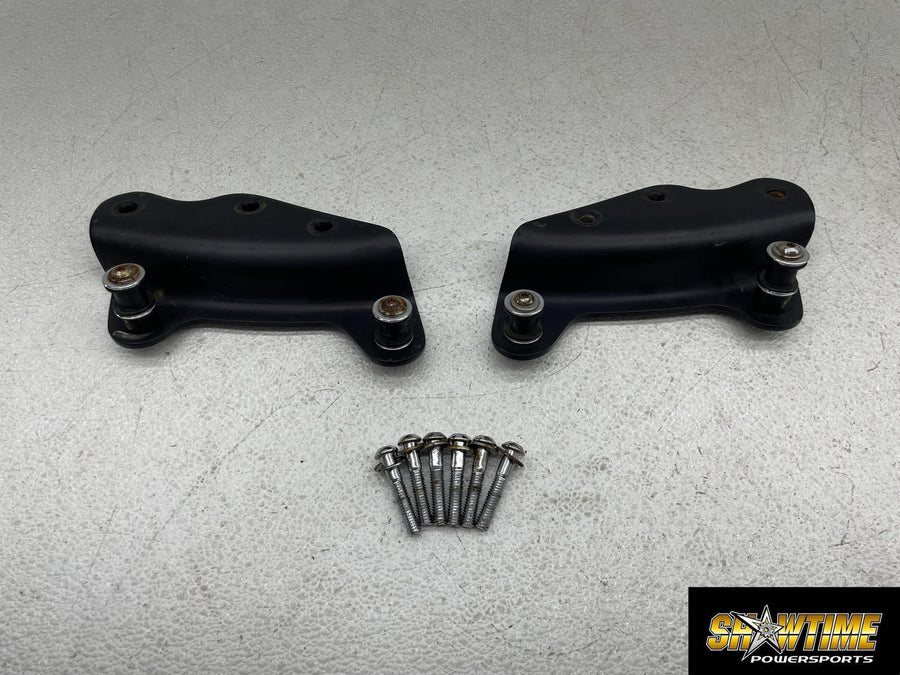 07-11 HARLEY-DAVIDSON STREET GLIDE FLHX QUICK RELEASE BRACKETS MOUNTS PAIR