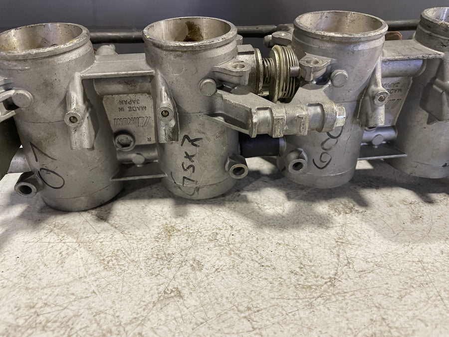 06-07 SUZUKI GSXR600 THROTTLE BODY BODIES FUEL INJECTORS STVA TPS 13405-01H11