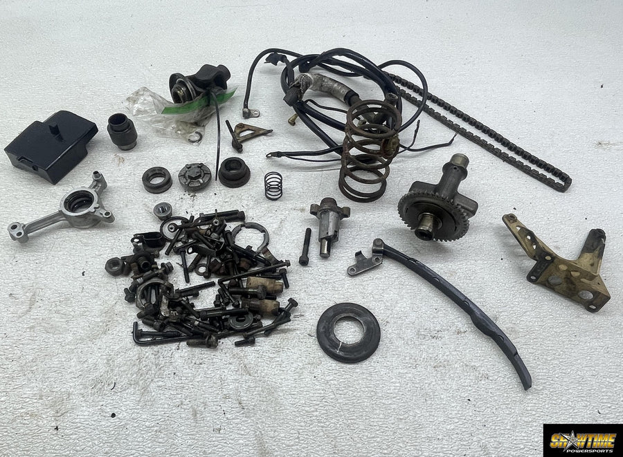 98-01 YAMAHA GRIZZLY 600 YFM600 ENGINE PARTS HARDWARE BRACKET BALANCE GEAR CHAIN