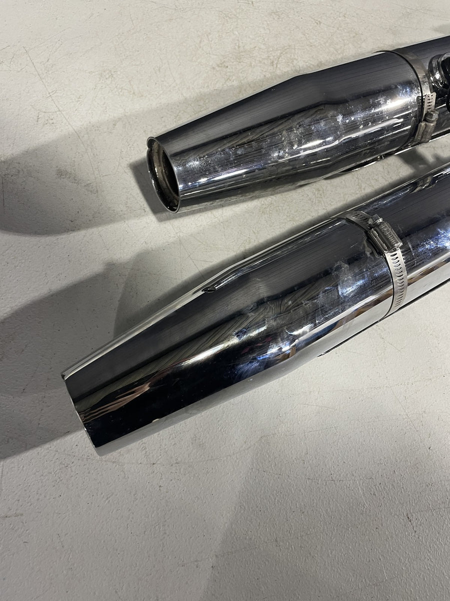 08 HARLEY-DAVIDSON SOFTAIL DELUXE FLSTN MUFFLER EXHAUST HEADER PIPES