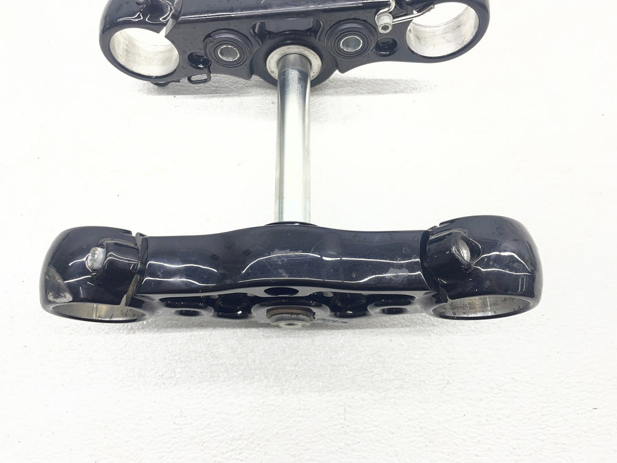 18-23 HARLEY-DAVIDSON STREET BOB FORK CLAMPS UPPER LOWER TRIPLE TREE SET