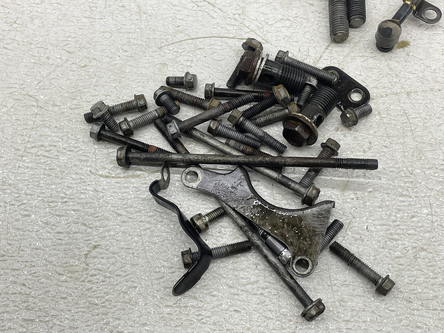 03-07 KAWASAKI PRAIRIE 360 ENGINE MOTOR PARTS HARDWARE GUIDES BOLTS CHAIN