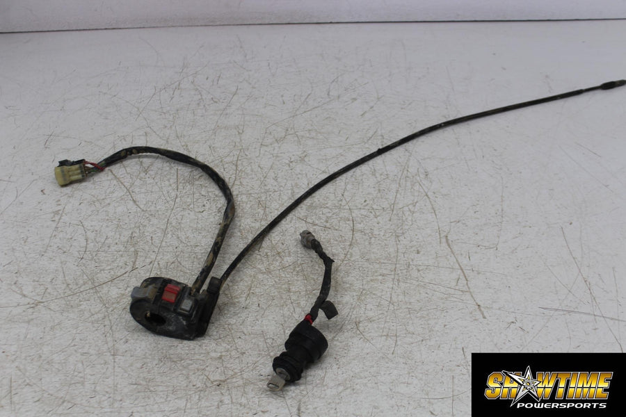 01-05 YAMAHA RAPTOR 660R IGNITION MAIN SWITCH W LEFT SWITCH