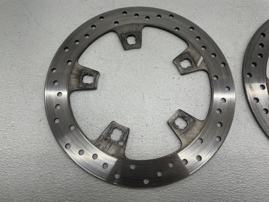 12-16 HARLEY-DAVIDSON STREET GLIDE FLHX FRONT LEFT RIGHT BRAKE ROTORS DISCS