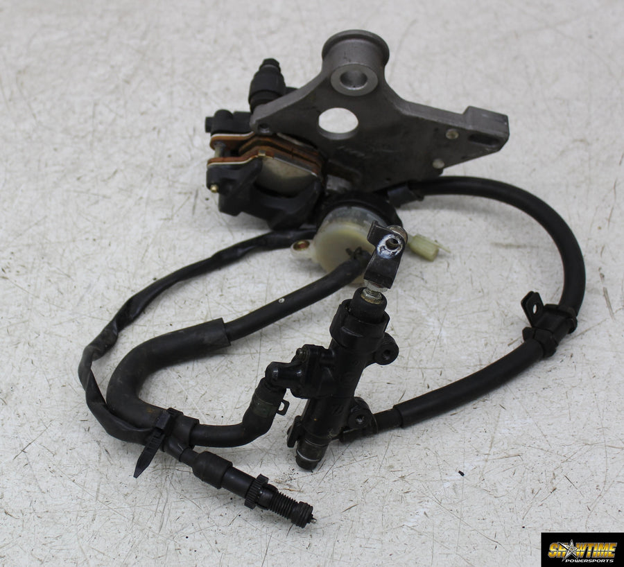 04-07 HONDA HORNET CB600F CB600 REAR BACK BRAKE CALIPER MASTER CYLINDER
