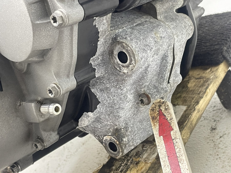 11-15 BMW G650 GS G650GS COMPLETE ENGINE MOTOR RUNS CLEAN NICE! 3K