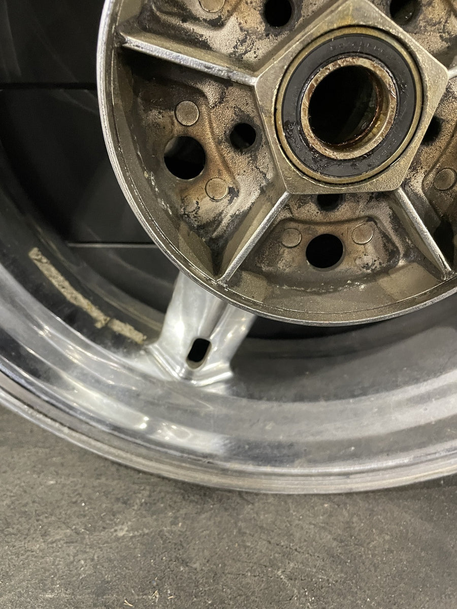 01-05 SUZUKI GSXR600 GSXR750 CHROME REAR WHEEL BACK RIM
