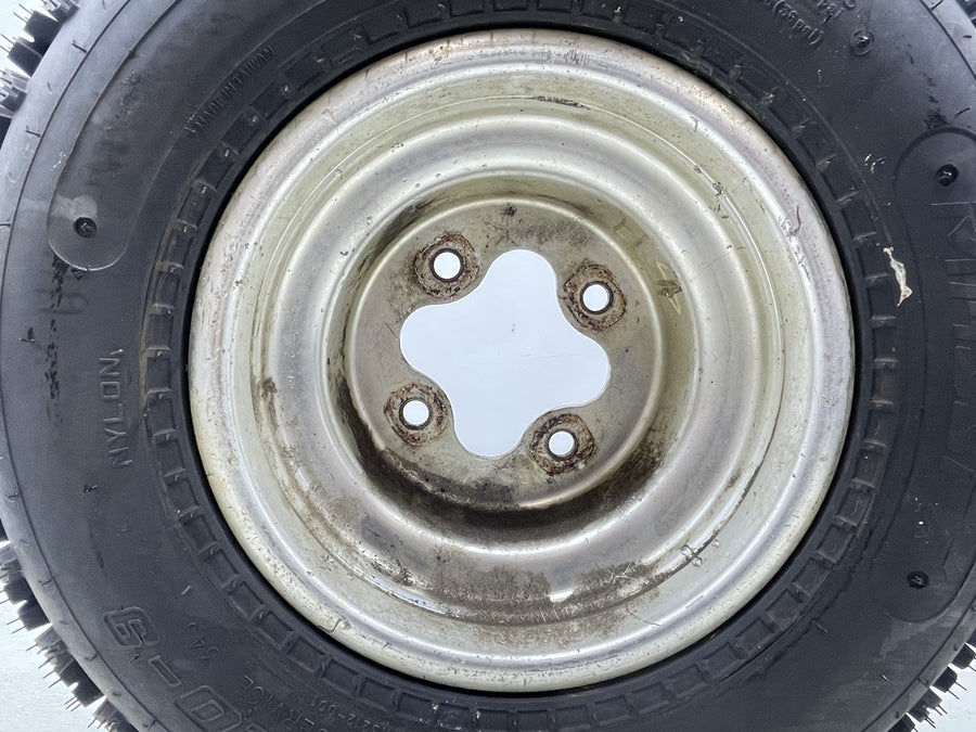 91-96 HONDA FOURTRAX 200 TRX200 TYPE II REAR WHEELS RIMS 9X8.0