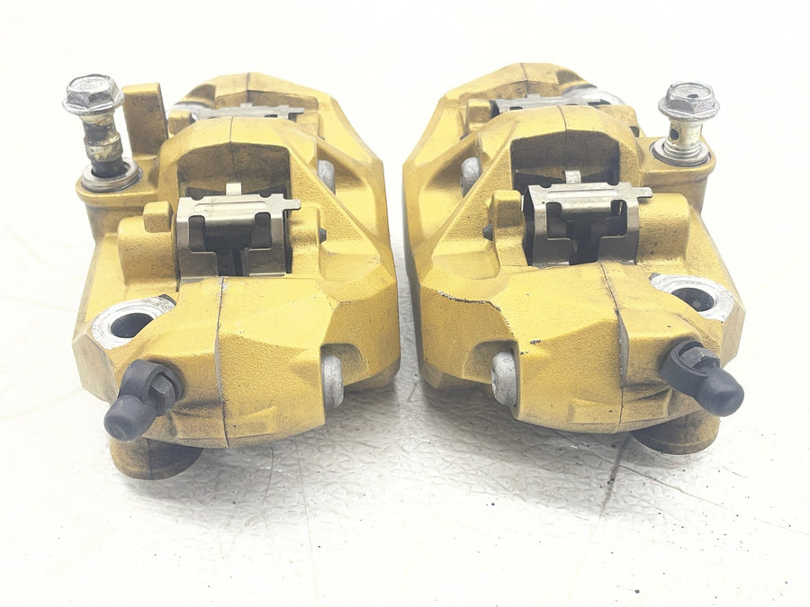04-05 KAWASAKI NINJA ZX10R RIGHT LEFT FRONT BRAKE CALIPER SET PAIR CALIPERS