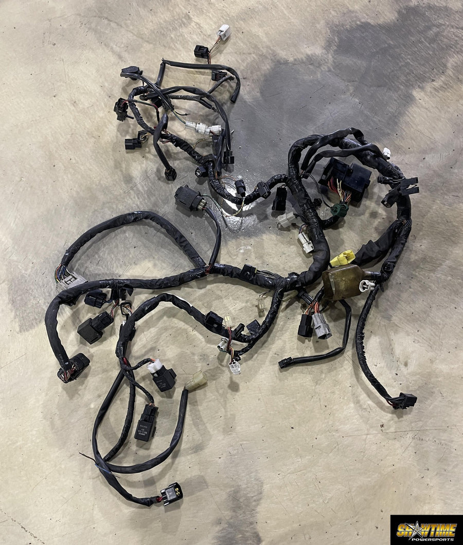 07-08 SUZUKI GSXR1000 MAIN ENGINE WIRING HARNESS MOTOR WIRE LOOM DAMAGED