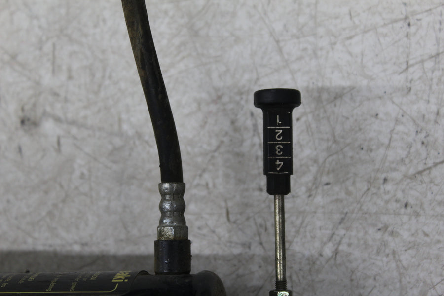 1985 KAWASAKI NINJA 600R ZX600A REAR BACK SHOCK SUSPENSION W/ BRACKET
