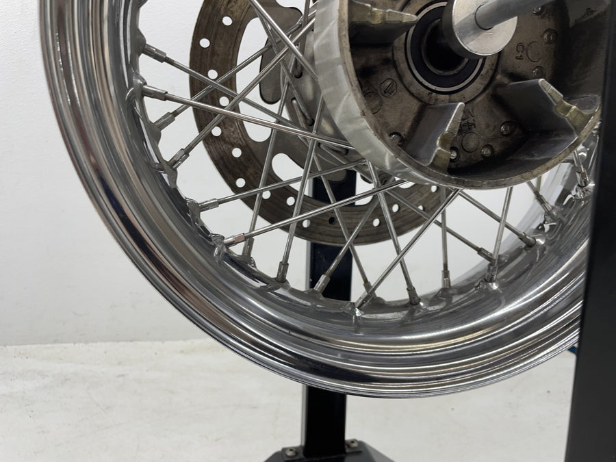 07-11 HARLEY-DAVIDSON ROAD KING CLASSIC FLHRC REAR BACK WHEEL RIM