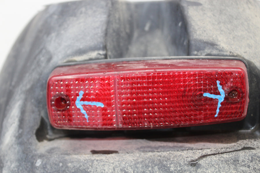 16 KUBOTA RTV-X1140 REAR BACK FENDER MUD GUARD PAIR W TAILLIGHT