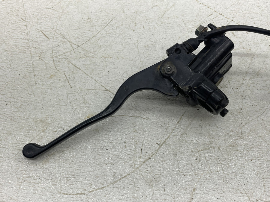03-06 BOMBARDIER RALLY 200 LEFT RIGHT FRONT BRAKE CALIPERS MASTER CYLINDER