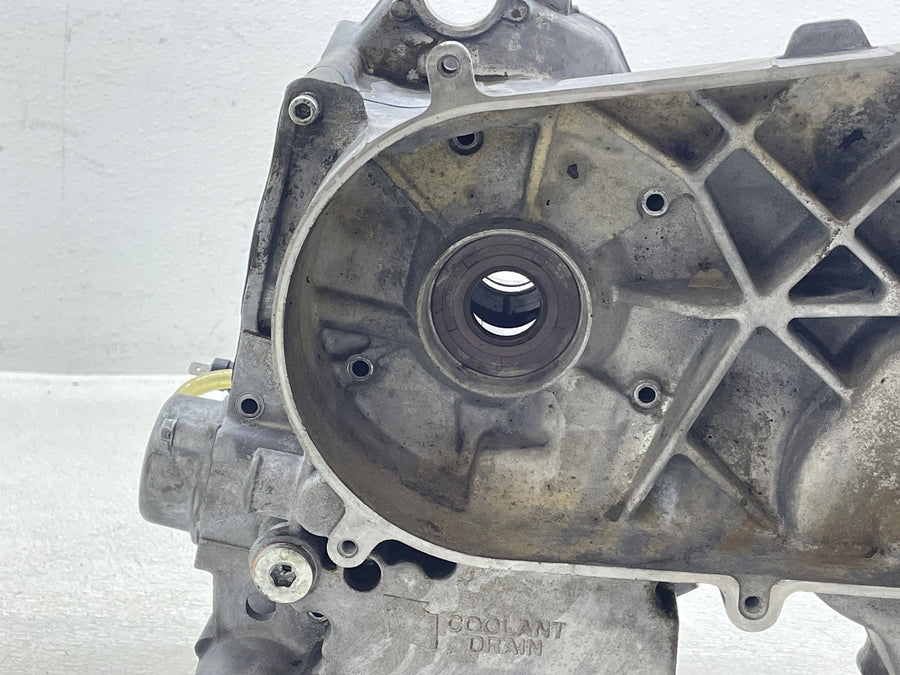 03-06 BOMBARDIER RALLY 200 ENGINE MOTOR CRANKCASE CRANK CASES BLOCK