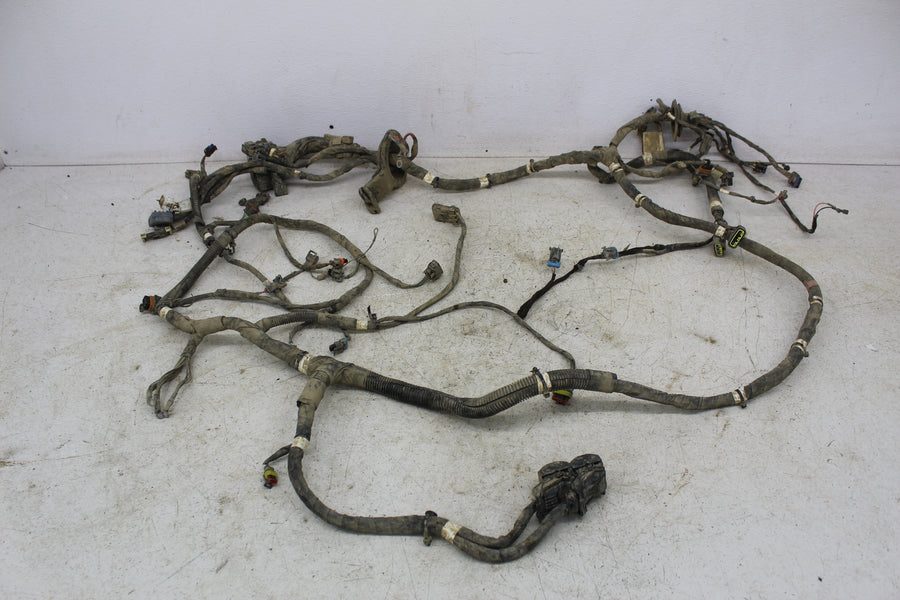 22 POLARIS RZR XP 1000 MAIN ENGINE WIRING HARNESS MOTOR WIRE LOOM (DAMAGE)