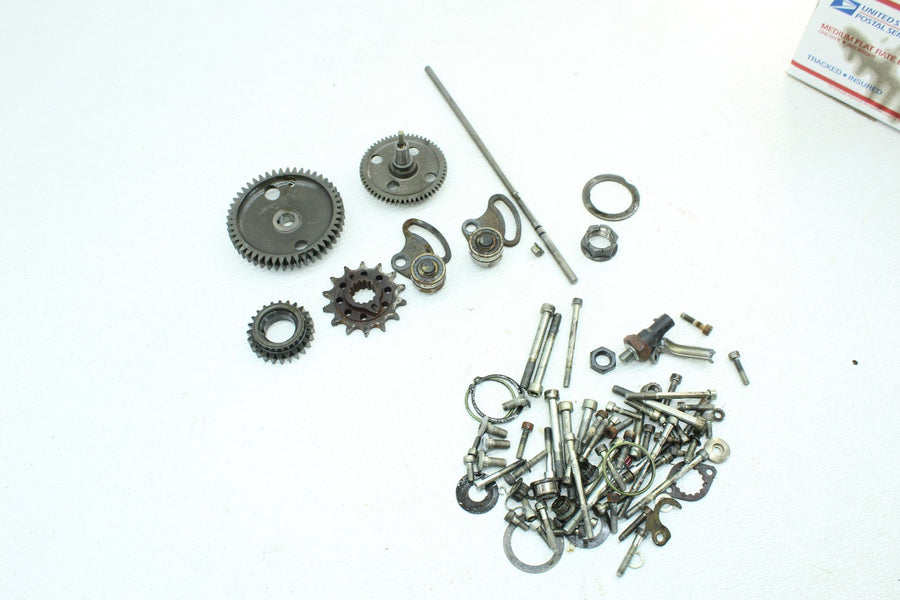 06-07 DUCATI MONSTER S2R 800 ENGINE MOTOR PARTS HARDWARE NUTS BOLTS BELT GEAR