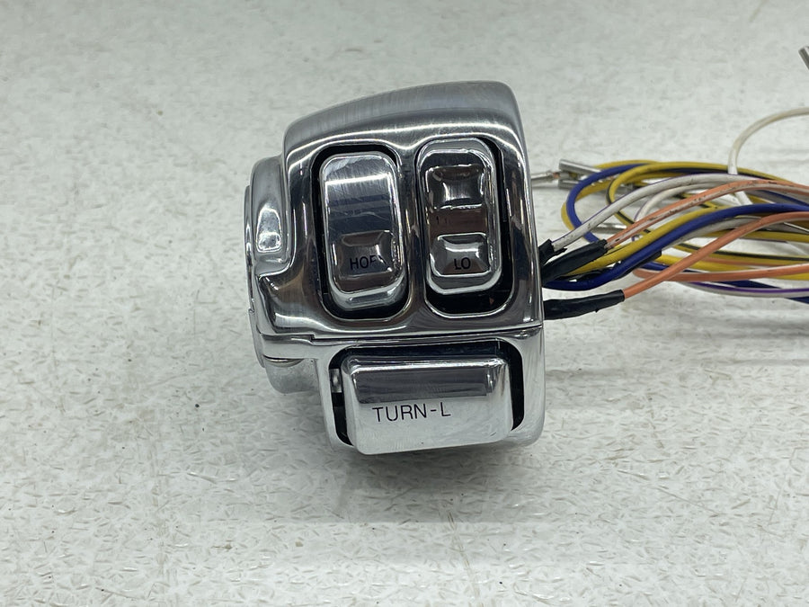 00-06 HARLEY-DAVIDSON SOFTAIL FXST LEFT SWITCH CONTROL HORN SIGNALS