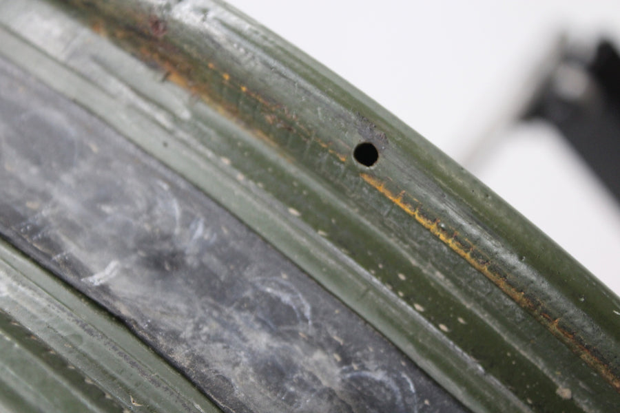 14 ROYAL ENFIELD BULLET 500 FRONT WHEEL RIM WOBBLE