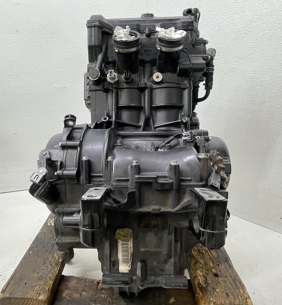 09-14 BMW F800R COMPLETE ENGINE MOTOR RUNS CLEAN NICE!