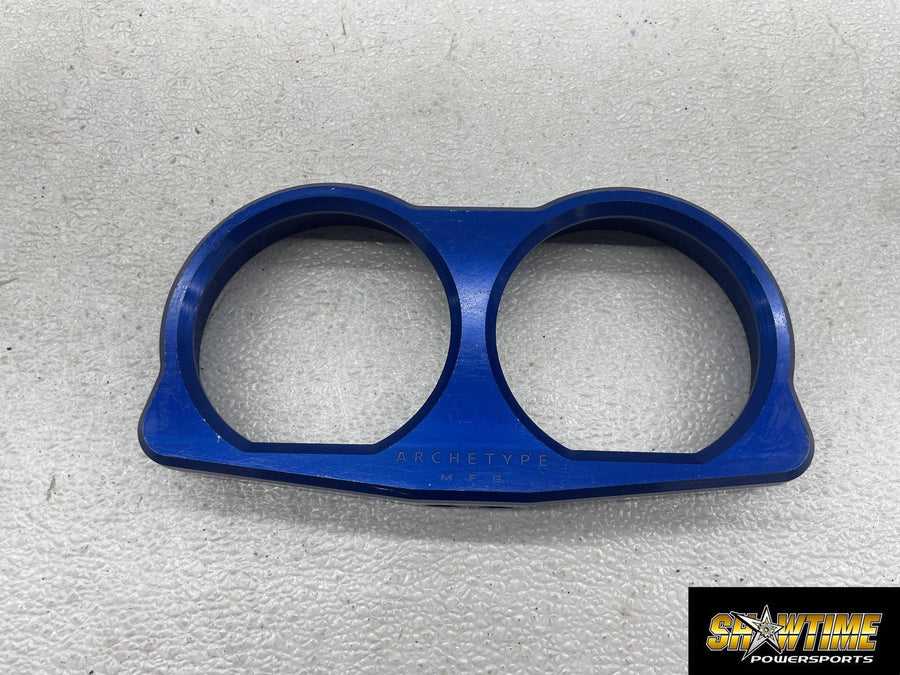 12-16 HARLEY-DAVIDSON ROAD GLIDE SPECIAL FLTRXS ARCHETYPE MFG GAUGE TRIM COVER