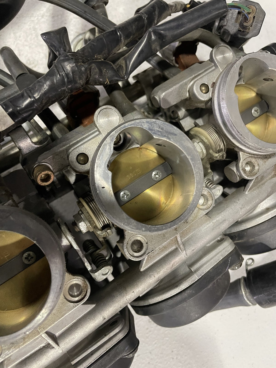 03-05 YAMAHA YZF R6/YZF R6S THROTTLE BODY BODIES FUEL INJECTORS TPS