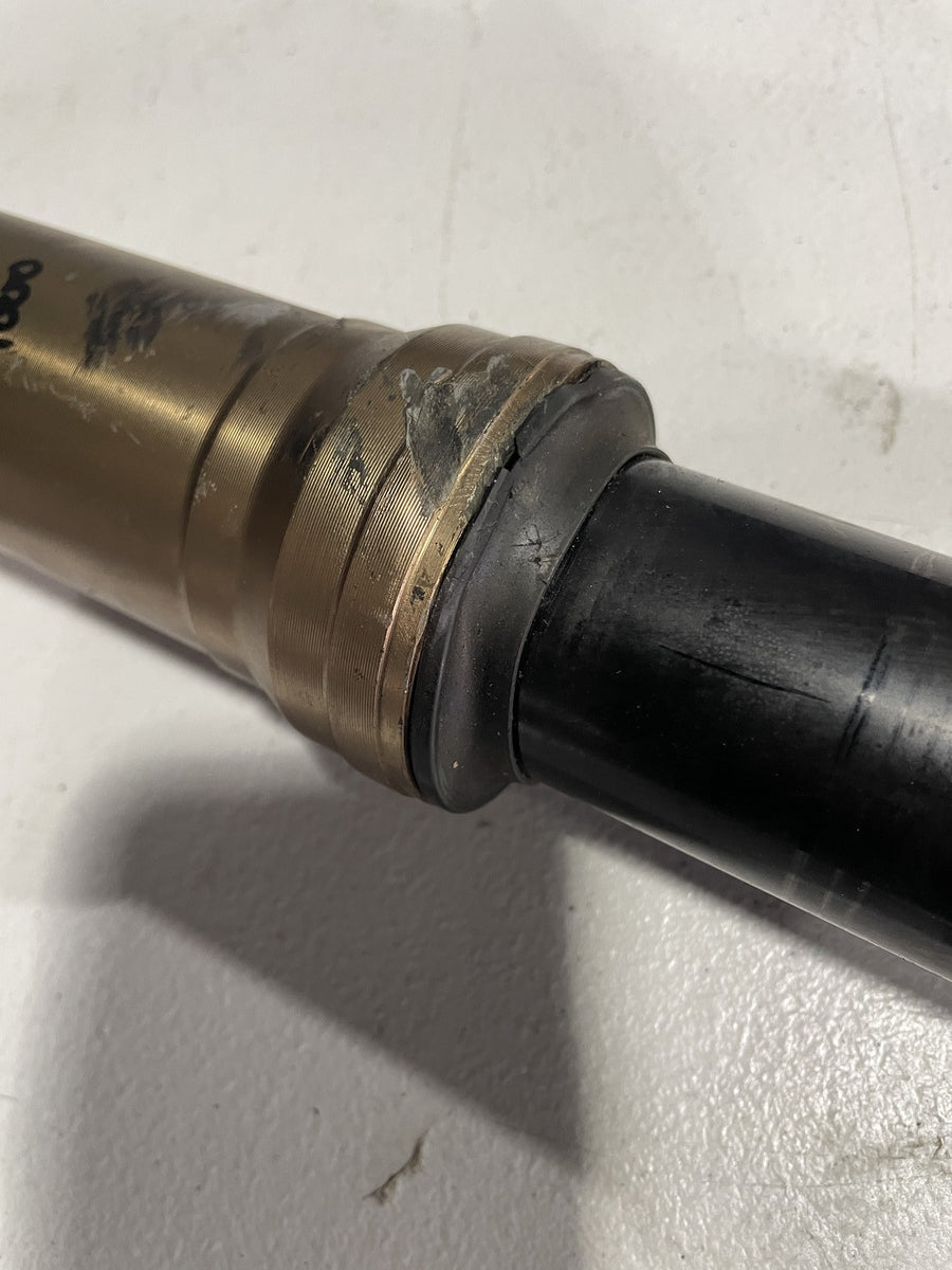 05-06 SUZUKI GSXR1000 LEFT FRONT FORK SHOCK SUSPENSION BENT
