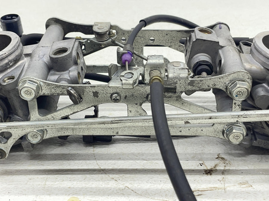 00-01 HONDA RVT1000R RC51 SP1 THROTTLE BODY BODIES TPS SENSOR