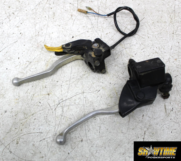 06 KAWASAKI BRUTE FORCE 650 KVF650 FRONT BRAKE MASTER CYLINDER CLUTCH LEVER