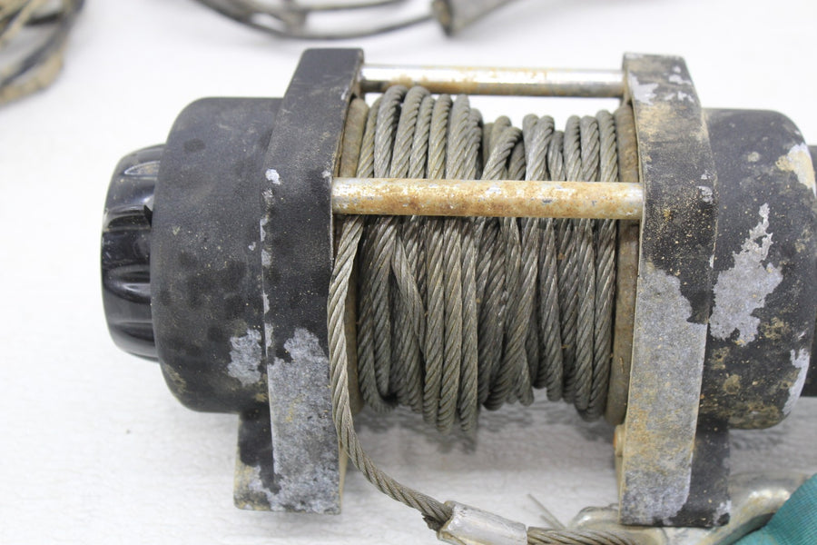15-22 CF-MOTO ZFORCE 800 EX EPS FRONT 3000LB WINCH PULLEY CABLE WIRES SWITCH
