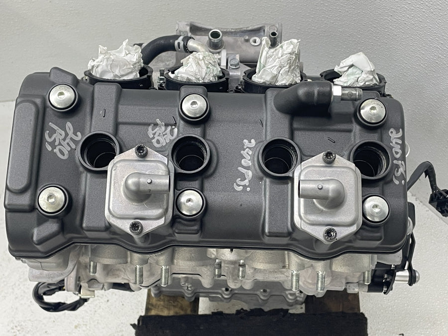 24-26 KAWASAKI NINJA ZX6R ZX636 COMPLETE ENGINE MOTOR CASES RUNS CLEAN NICE!