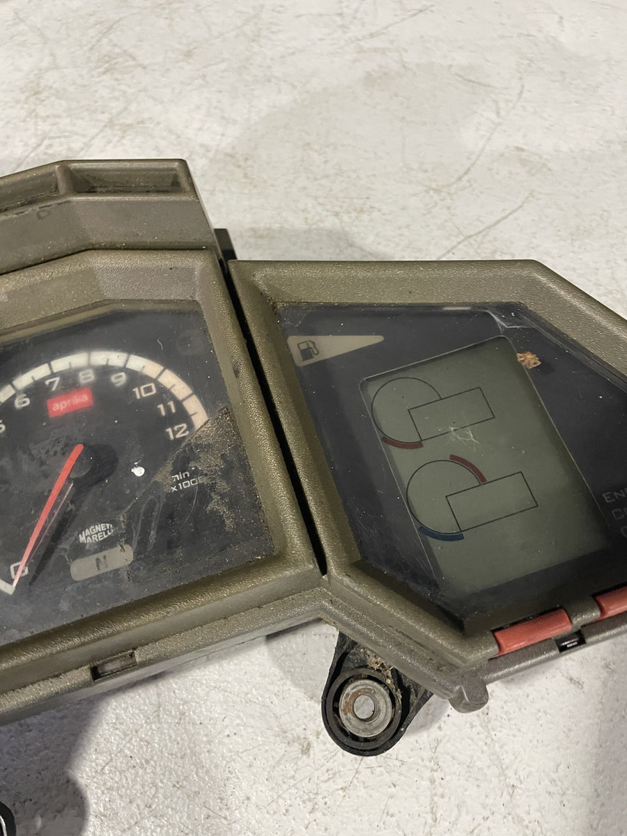 2002 APRILIA ETV1000 CAPONORD SPEEDO TACH GAUGES DISPLAY CLUSTER SPEEDOMETER