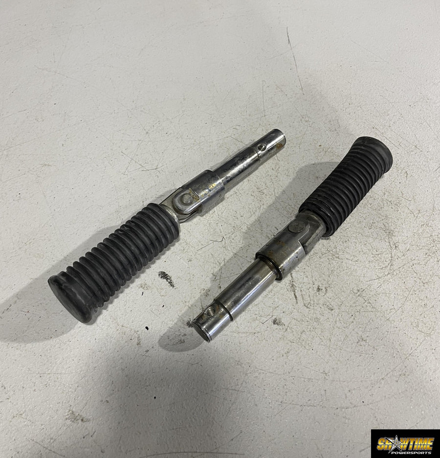 04-08 HARLEY-DAVIDSON SPORTSTER 1200 FRONT FOOT RESTS PEGS STEPS SET PAIR