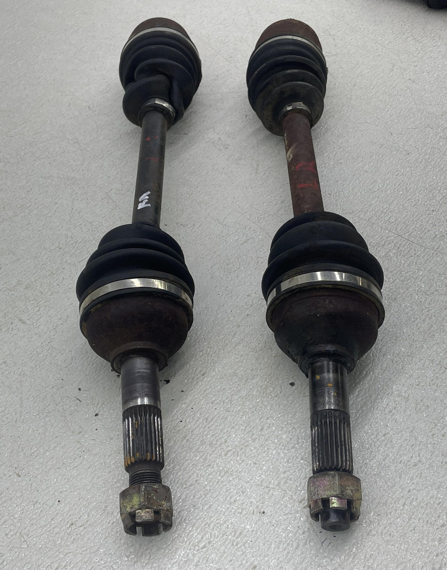 05-09 KAWASAKI BRUTE FORCE 750 KVF750 REAR BACK LEFT RIGHT DRIVE CV AXLES PIVOTS