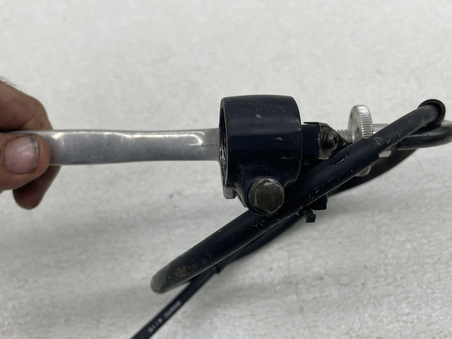 04-05 SUZUKI GSXR750 CLUTCH LEVER PERCH MOUNT BRACKET w/ CABLE