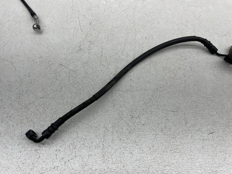 07-11 HARLEY-DAVIDSON ROAD KING CLASSIC FLHRC BRAKE LINES HOSES HOSE LINE SET