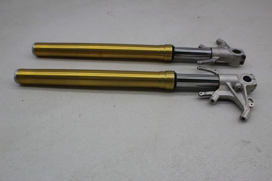 10-14 APRILIA RSV4 FRONT FORKS SHOCK SUSPENSION SET PAIR (STRAIGHT) (READ)