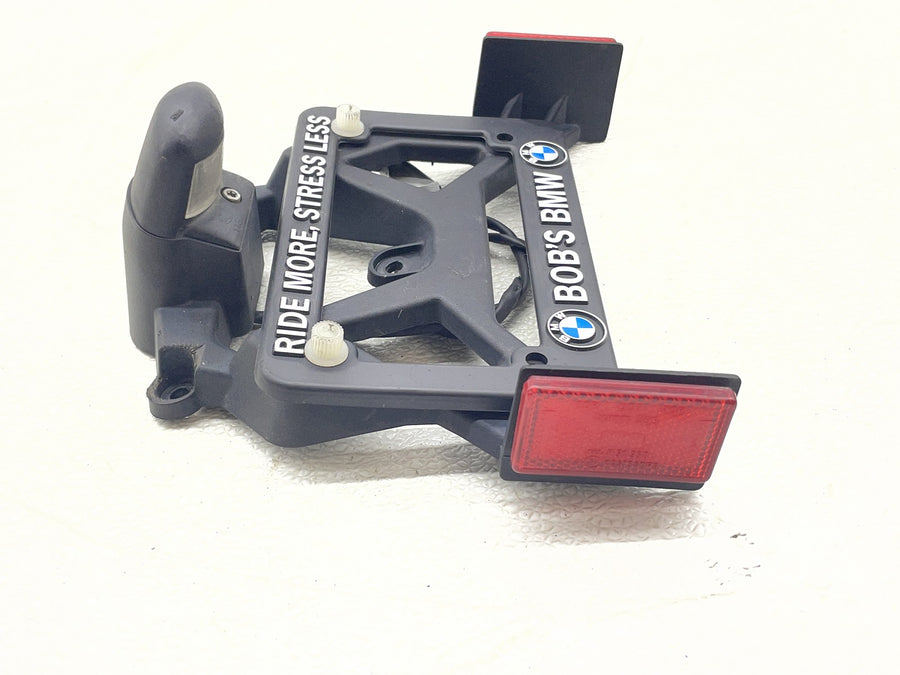 09-14 BMW F800R FENDER ELIMINATOR LICENSE PLATE BRACKET MOUNT LIGHT