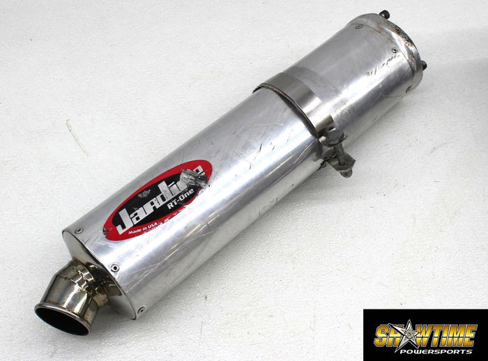 00-02 KAWASAKI NINJA ZX6R JARDINE EXHAUST PIPE MUFFLER SLIP ON CAN SILENCER