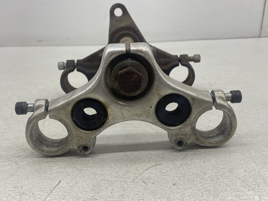 87-92 HARLEY-DAVIDSON LOW RIDER FXLR FRONT FORKS UPPER LOWER TRIPLE TREE STEM