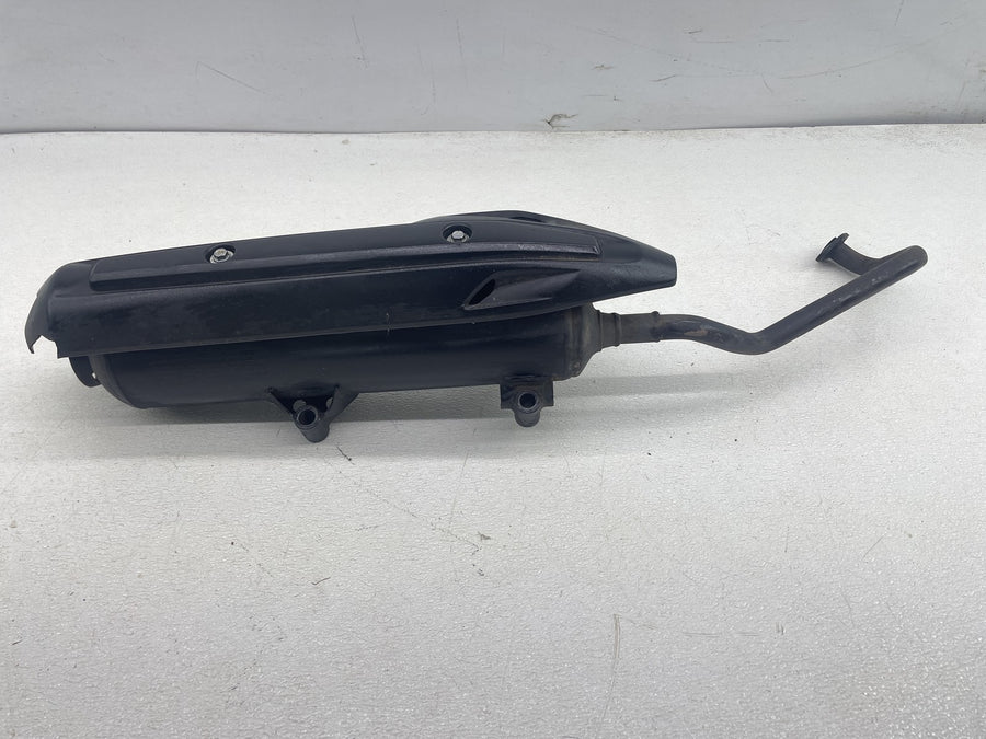 2011 HONDA PCX125 EXHAUST PIPE MUFFLER SLIP ON CAN SILENCER HEADER