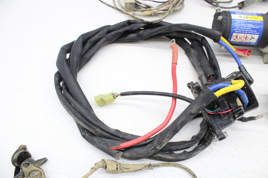 15-22 CF-MOTO ZFORCE 800 EX EPS FRONT 3000LB WINCH PULLEY CABLE WIRES SWITCH