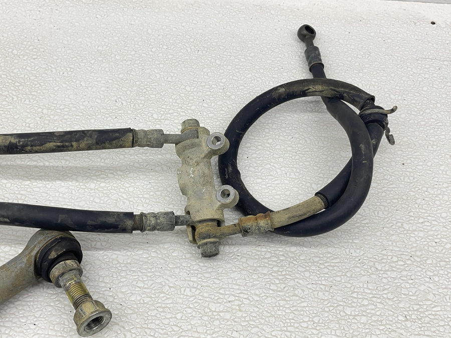 91-96 HONDA FOURTRAX 200 TRX200 TYPE II PARTS HARDWARE TIE RODS PEGS PEDAL MOUNT