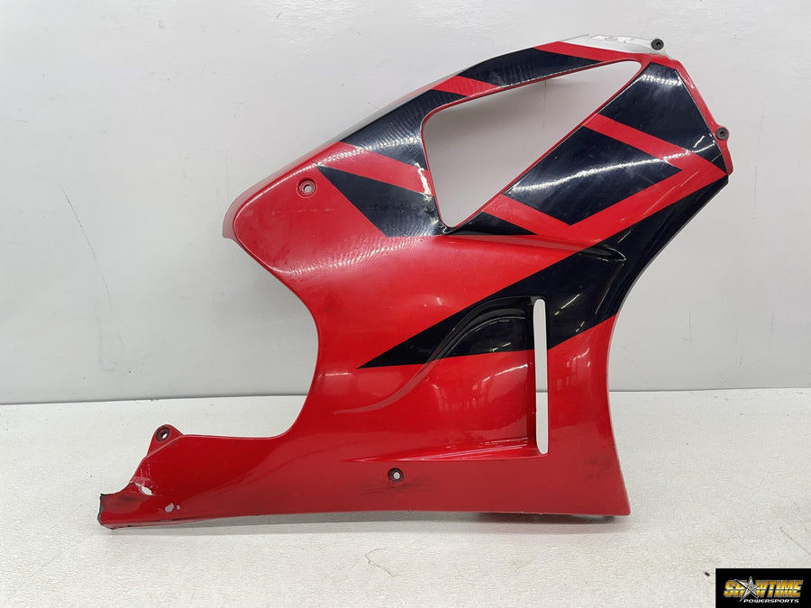 00-01 HONDA RVT1000R RC51 SP1 RIGHT MID UPPER SIDE FAIRING COWL PLASTIC