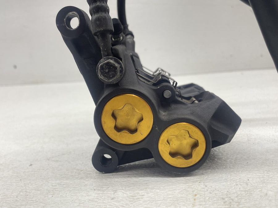 11-13 YAMAHA FZ8 RIGHT LEFT FRONT BRAKE CALIPER SET PAIR CALIPERS